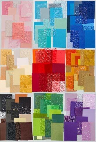 180 Sheet Textured Scrapbook Paper, Pale to Deep Color Schemes Mixed Handmade Craft Mulberry Special Paper for DIY Crafts, Junk Journal, Collage, Ephemera, Aged Backgrounds & Mixed Themes (5x3.5inch) in Saudi Arabia