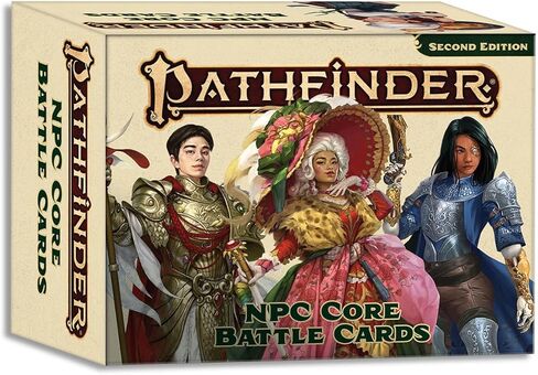 Pathfinder NPC Core Battle Cards (P2) - 350+ Double-Sided Character Cards for RPG Games with Stats and Artwork in Saudi Arabia