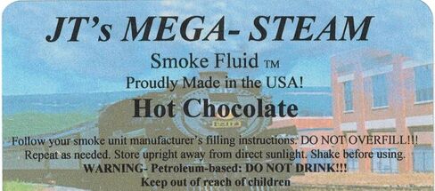 Amdieu JT'S Mega-Steam Hot Chocolate Smoke Fluid in Saudi Arabia