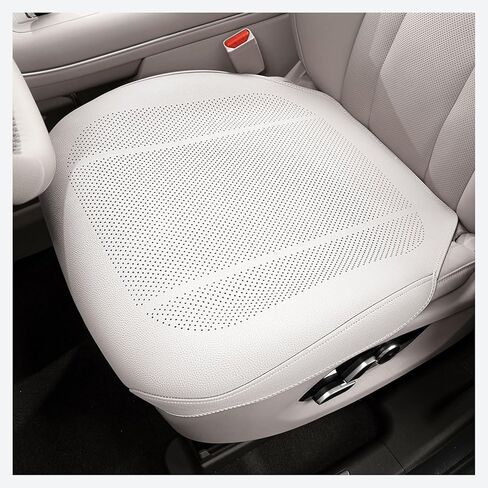 Leather Front Car Seat Covers for Cadillac XT5 2016-2018 2019 2020 2021 2022 2023 2024 2025 2026, Bottom Car Seat Covers Fully Wrapped, Seat Cushion Cover, Seat Cushion Pad for Most Vehicles in Saudi Arabia