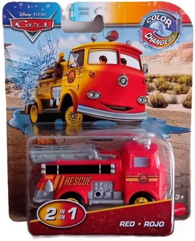 Cars de Disney y Pixar Color Changers Red Toy Vehicle for Ages 3 and Up in Kuwait