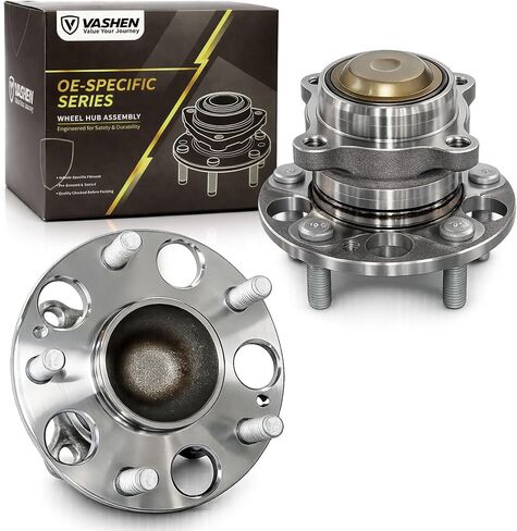 Pair 512544 Rear Wheel Bearing Wheel Hub, Fit for Honda Accord 2013 2014 2015, 2018-2023, Acura TLX 2015 2016 2017 2018 2019 2020 5-Lugs in Saudi Arabia