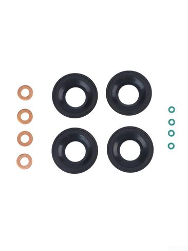 12pc Fuel Injector Seal Washer O-ring Set 6c1q-6k780-ab for Ford 2.2 2.4 3.2 2006 Direct Replacement Kit in Saudi Arabia