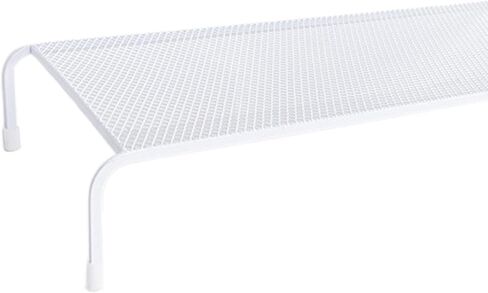 Monitor Stand Riser Multiuse Computer Heightening Stand Iron Desktop Oraganizer Shelf Monitor Rack for Desk Apartments Laptop, Single Layer in Saudi Arabia