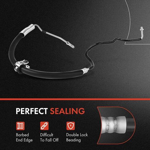 A-Premium Power Steering Pressure Hose Line Assembly Compatible with Nissan Altima 2013-2018, 3.5L, Pump to Rack/Gear in Kuwait
