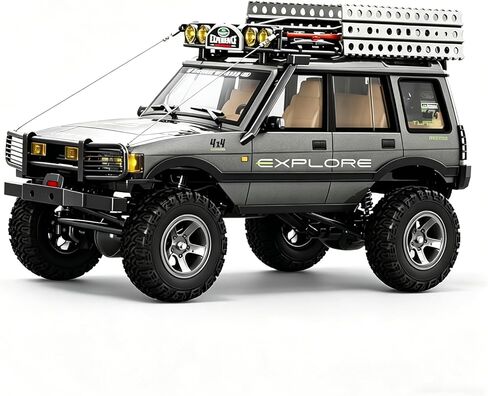 YUCT 1/18 RC Crawler 4WD Off-Road Truck, 2.4GHz All Terrain Rock Crawler, JXC LR1801 Portable Remote Control Car for Adults Outdoor Adventure (Metallic Green) in Saudi Arabia
