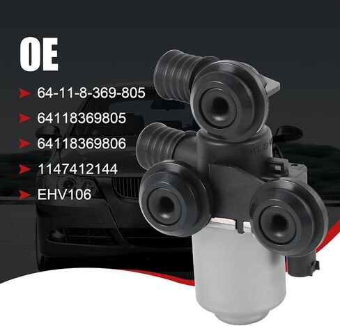HVAC Heater Control Valve Replacement For BMW E39 E46 3 5 Series E83 X3 Replaced 64118369805 64118369806 in Saudi Arabia