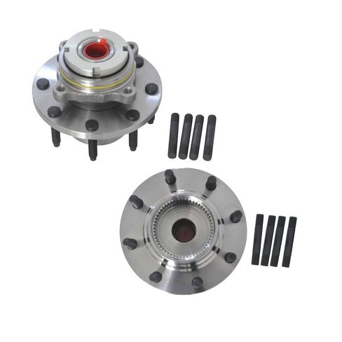 515021 4WD Front Wheel Hub & Bearing Assembly for Ford F-250 Super Duty 1999 2000 01 02 03 04 F-350 Super Duty (4x4, 8 Lugs, 2-Wheel w/o ABS)- 2pc Set in Kuwait
