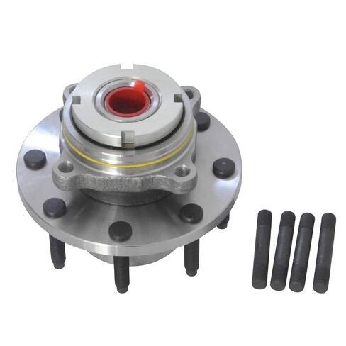 515021 4WD Front Wheel Hub & Bearing Assembly for Ford F-250 Super Duty 1999 2000 01 02 03 04 F-350 Super Duty (4x4, 8 Lugs, 2-Wheel w/o ABS)- 2pc Set in Kuwait