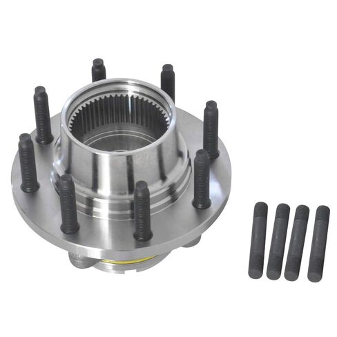 515021 4WD Front Wheel Hub & Bearing Assembly for Ford F-250 Super Duty 1999 2000 01 02 03 04 F-350 Super Duty (4x4, 8 Lugs, 2-Wheel w/o ABS)- 2pc Set in Kuwait