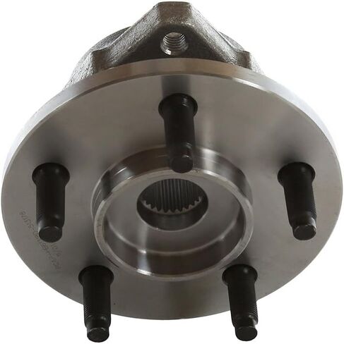 AutoShack Front Wheel Hub Bearing Assemblies - Driver and Passenger Side for Jeep, Liberty 2002-2005, 4WD RWD L4 2.4L 2.8L V6 3.7L - 5-Lug, Without ABS in Kuwait
