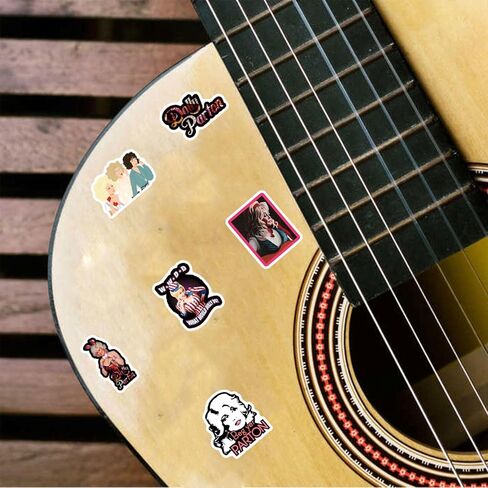 60pcs Female Singer Sticker, Cute Cartoon Vinyl Waterproof Stickers for Water Bottle,Skateboard,Laptop,Phone,Journaling,Scrapbooking Decals for Party Supply Decor in Saudi Arabia