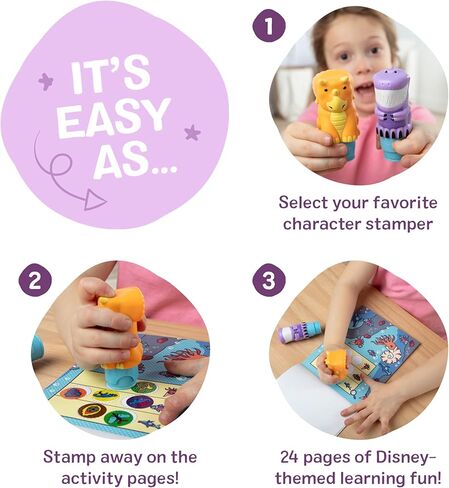 Melissa & Doug Sticker Wow!™ T-Rex and Triceratops Bundle: Two 24-Page Activity Pads, 2 Sticker Stampers, 900 Stickers, Arts and Crafts Fidget Toy Collectible Characters - FSC Certified in Saudi Arabia