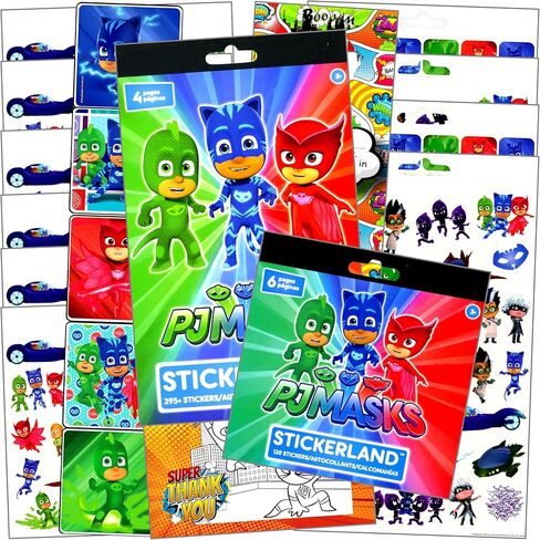 مجموعة ملصقات PJ Masks مع ملصقات PJ Masks ومجموعة ملصقات المكافآت والمزيد in Kuwait