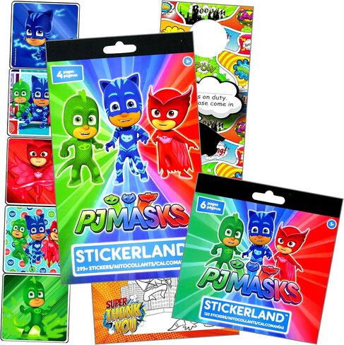 مجموعة ملصقات PJ Masks مع ملصقات PJ Masks ومجموعة ملصقات المكافآت والمزيد in Kuwait