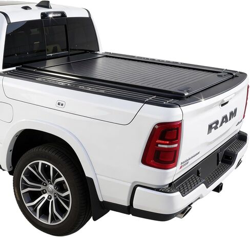 Syneticusa MB Retractable Truck Bed Cover for Ram 1500 RamBox 5.7 Bed 2009-2026 | Aluminum Truck Bed | Waterproof Lockable Bed Cover | Heavy Duty | 3-Year Protection in Kuwait