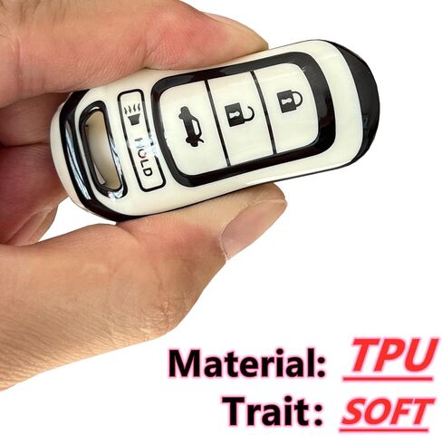 Smart Key Protective Shell for Honda Key Fob Cover with Keychain Fits for Honda Accord CR-V SE CRV LX HR-V Remote Key Vehicle Accessories in Saudi Arabia