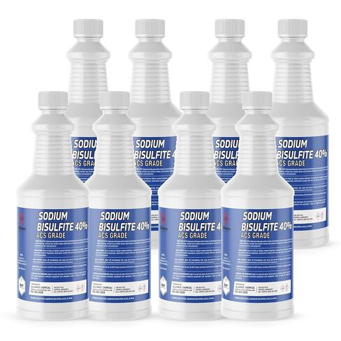 Alliance Chemical Sodium Bisulfite 40% ACS Grade - 4 Gallon Case - Dechlorination and Industrial Scale Chemical Reactions in Saudi Arabia