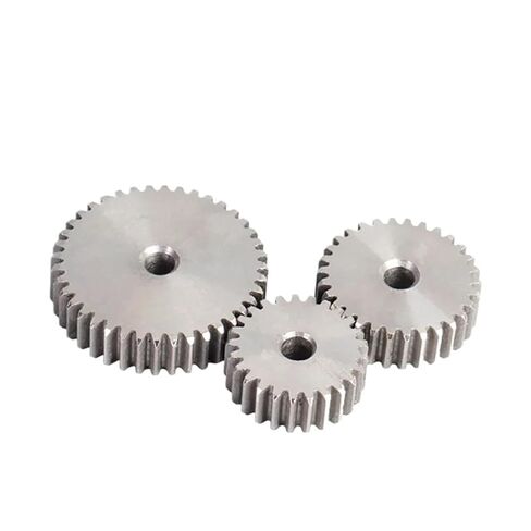 1M Spur Gear Teeth Number 12-26T Carbon Steel Metal Thickness 10mm 1Pcs(1M 24T-1pcs) in Saudi Arabia