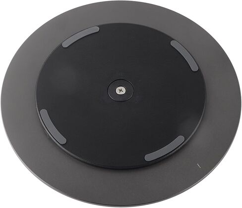 Rotating Computer Monitor Stand, 360 Degrees Adjustable Aluminum Alloy Base, Non Slip Silicone Protection Monitor Stand with Secure Fit, Ideal for Monitors, Tablets & Mobile Phones in Saudi Arabia