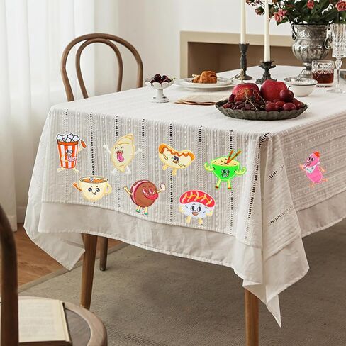 20 PCS Cute Food Iron on Patches – Embroidery Sew on Applique Patch for DIY Clothing, Backpacks, Tablecloths, menus (20PCS) in Saudi Arabia