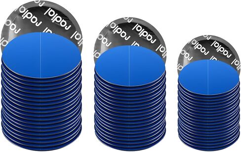 60 PCS Tire Repair Patch, 32mm 42mm 58mm Natural Rubber Round Tyre Puncture Repair Tool, Heavy Duty Tubeless Repairing Cold Patches for Car Truck Motorcycle Bike Wheel in Saudi Arabia