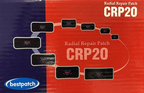 CRP20 5 "x3" 2 رقائق إصلاح الإطارات الشعاعية (صندوق من 10) in Kuwait