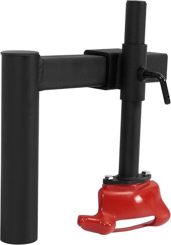 Universal Tire Changer Duck Head Kit for Wheels Up to 25in Fit for ATV, Yard & Lawn Equipment, Car and Light Truck Steel Tire Changing Tools Powder Coated Black+Red in Saudi Arabia