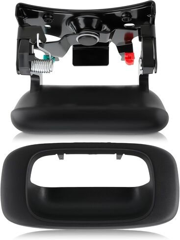 Tailgate Handle Latch & Bezel Trim Fits for Chevy Silverado 1500 1999-06, Silverado 2500 HD 2001 2002 2003 2004 2005 2006, 3500 Classic 2007, for GMC Sierra 1500 2500 3500 for 15997911 in Kuwait