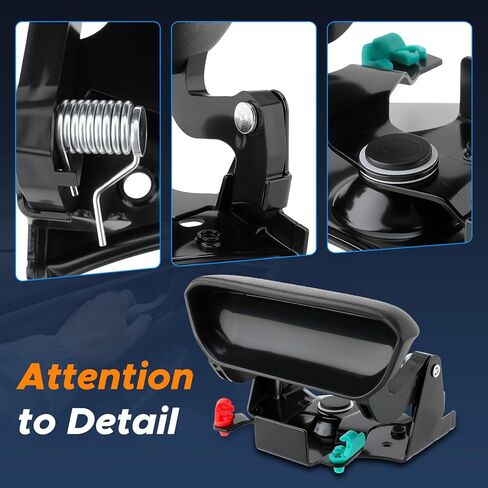 Tailgate Handle Latch & Bezel Trim Fits for Chevy Silverado 1500 1999-06, Silverado 2500 HD 2001 2002 2003 2004 2005 2006, 3500 Classic 2007, for GMC Sierra 1500 2500 3500 for 15997911 in Kuwait