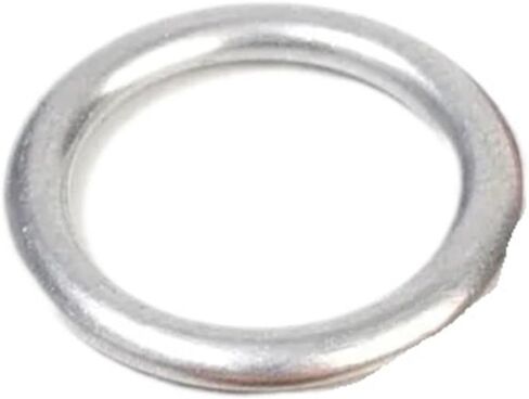 100x Car Oil Pan Drain Gaskets Drainage Bolt Pad Aluminum/Copper Oil Drain Gasket(Aluminum Gaskets,100pcs) in Saudi Arabia