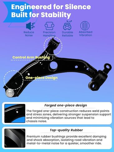 4 قطع من ذراع التحكم الأمامي السفلي Sway Bar End Link Suspension Kit لـ 2014-2018 Mazda 3 / Mazda 3 Sport - يستبدل OE# RK623508، RK623509، K750751، K750752 in Kuwait