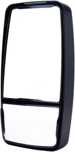 Rosco M815UH AccuStyle 8" x 15" Heated Dual Mirror Head | 12V Defrost Upright Mount Replacement for Transit & Shuttle Buses (Fits Starcraft, Turtle Top, Glaval) in Saudi Arabia