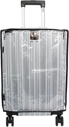 PVC Suitcase Cover Protector,20/22/24/26/28/30 Inch Suitcase Baggage Covers,Transparent Luggage Cover for Wheeled Suitcases (28‘’) in Saudi Arabia