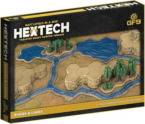 Gale Force Nine - Hextech - Rivers & Lakes in Kuwait