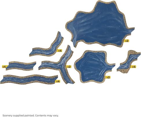 Gale Force Nine - Hextech - Rivers & Lakes in Kuwait