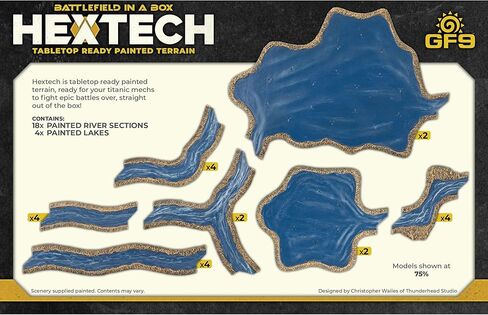 Gale Force Nine - Hextech - Rivers & Lakes in Kuwait