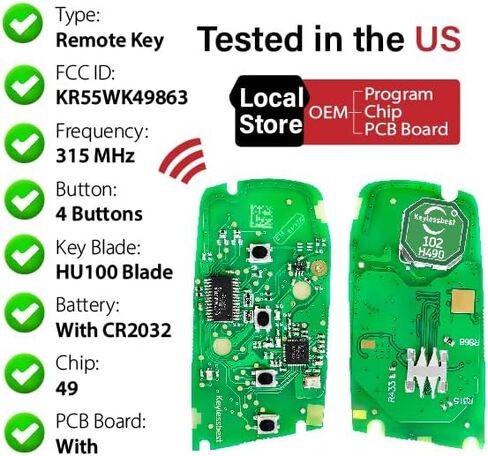 مفتاح السيارة فوب التحكم عن بعد دخول بدون مفتاح KR55WK49863 315MHz 4 زر استبدال ل2009 2010 2011 2012 2013 2014 2015 2016 BMW 3 5 6 7 X3 سلسلة in Kuwait