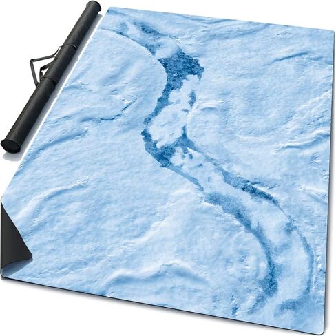 Warzone Studio 6’ x 4’ Mouse Pad Rubber Battle Mat: Iced Earth + Bag in Saudi Arabia
