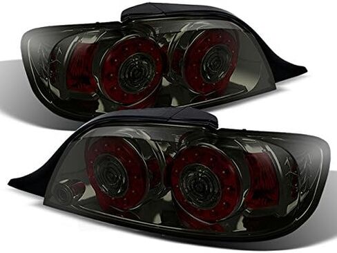 AKKON-For 2004-2008 مازدا RX-8 RX8 SE3P عدسة مدخنة مزدوجة LED فرامل مستديرة إشارة الذيل ضوء الجمعية L + R in Kuwait