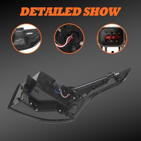Tail Light Assembly Left Side Compatible with Range Rover Sport 2014-2017 Driver Rear Brake Lamp Taillight LR061589 in Kuwait