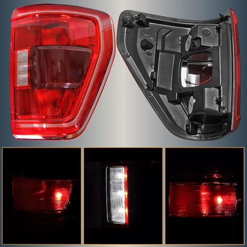 ضوء خلفي مع بقعة عمياء مناسب لـ 2021 2022 2023 Ford F150 XLT TREMOR، مصباح فرامل الهالوجين الخلفي استبدال الضوء الجانبي للراكب الأيمن FO2819159 ML3Z13404C (الوحدة غير متضمنة) in Kuwait