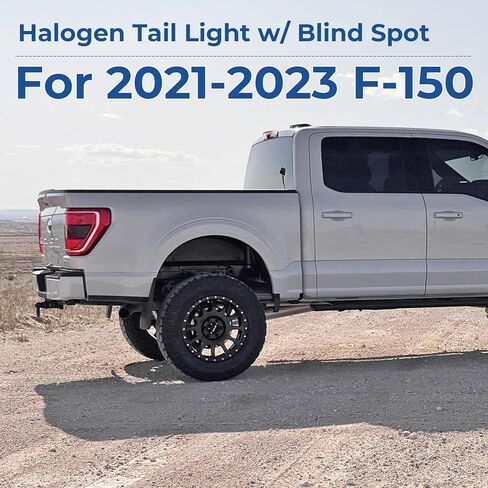 ضوء خلفي مع بقعة عمياء مناسب لـ 2021 2022 2023 Ford F150 XLT TREMOR، مصباح فرامل الهالوجين الخلفي استبدال الضوء الجانبي للراكب الأيمن FO2819159 ML3Z13404C (الوحدة غير متضمنة) in Kuwait