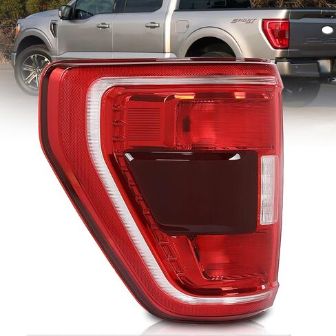 ضوء خلفي مع بقعة عمياء مناسب لـ 2021 2022 2023 Ford F150 XLT TREMOR، مصباح فرامل الهالوجين الخلفي استبدال الضوء الجانبي للراكب الأيمن FO2819159 ML3Z13404C (الوحدة غير متضمنة) in Kuwait