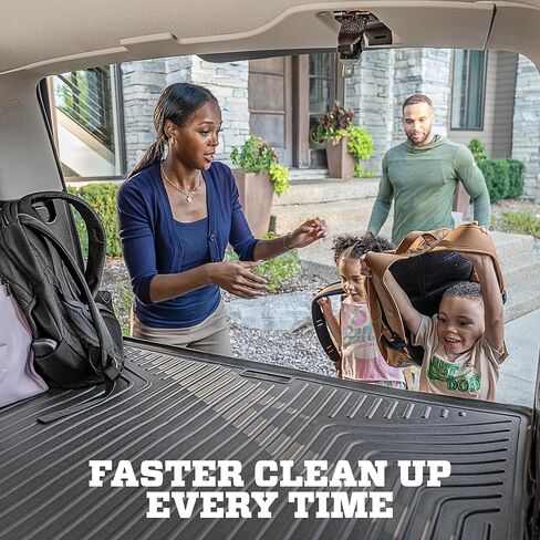 بطانات الهاسكي ويذربيتر كارجو لاينر | يناسب 2025-2026 إنفينيتي QX80 و2025-2026 نيسان أرمادا | البضائع، 1 جهاز كمبيوتر. أسود - 26741 in Kuwait