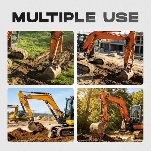 لوحة توصيل آذان الدلو سريعة التركيب من ALMULOO متوافقة مع Kubota U-55 KX057 KX191 الفولاذ المعدني العاري in Kuwait