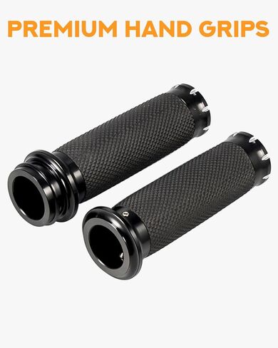 PBYMT 1 Inch Electronic Throttle Handlebar Grips Fit for Harley Davidson Touring Road King Street Glide Softail 2008-2024 in Kuwait