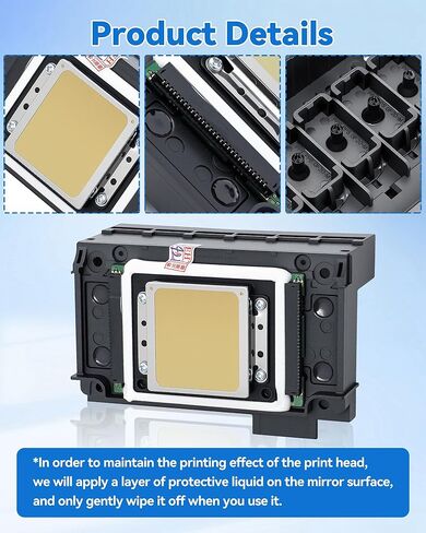 XP600 Printhead Replacement, Print Head for Epson XP600 XP601 XP510 UV & DTF Printer, 6 Color High-Precision Inkjet Easy Install, with 2pcs 29Pin Flexible Flat Cable 60CM, 6pcs Ink Damper 4mm*3mm Tube in Saudi Arabia