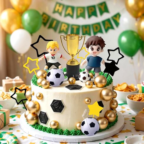 Soccer Cake Topper Soccer Birthday Party Decorations Soccer Party Decorations in Saudi Arabia