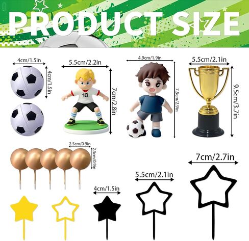 Soccer Cake Topper Soccer Birthday Party Decorations Soccer Party Decorations in Saudi Arabia